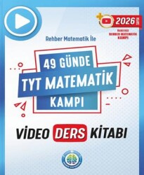 REHBER 49 GÜNDE TYT MATEMATİK VİDEO DERS KİTABI