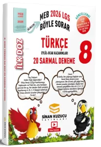 SİNAN KUZUCU 8. SINIF İLK DOZ SARMAL BRANŞ DENEMELERİ TÜRKÇE ( 2026 LGS )