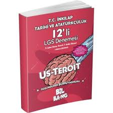 ÜNLÜ 8. SINIF T.C. İNKILAP TARİHİ VE ATATÜRKÇÜLÜK 12'Lİ