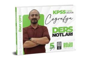 RETRO KPSS COĞRAFYA DERS NOTLARI