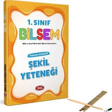 DATA BİLSEM 1. SINIF TAMAMI ÇÖZÜMLÜ ŞEKİL YETENEĞİ  YENİ TARZ
