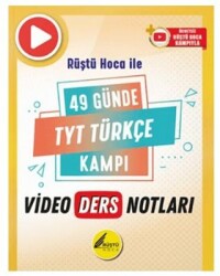 RÜŞTÜ HOCA 49 GÜNDE TYT TÜRKÇE VİDEO DERS KİTABI