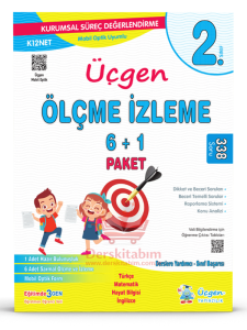 ÜÇGEN 2. SINIF - PAKET DENEME 7 Lİ + ÜÇGEN MOBİL OPTİK - YENİ