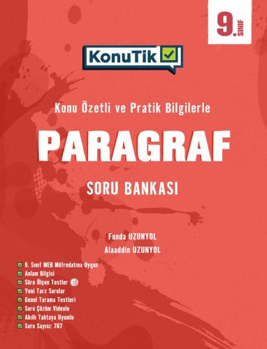 OKYANUS 9. SINIF KONUTİK PARAGRAF SORU BANKASI