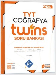 KR AKADEMİ YAYINLARI TYT TWİNS COĞRAFYA SORU BANKASI
