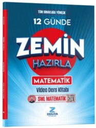ZEDUVA SML MATEMATİK 12 GÜNDE ZEMİN HAZIRLA MATEMATİK VİDEO DERS KİTABI