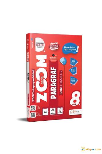 GÜNAY ZOOM 8. SINIF PARAGRAF SORU BANKASI