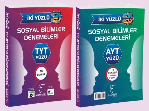 KAREKÖK İKİ YÜZLÜ TYT-AYT SOSYAL BİLİMLER DENEMELERİ