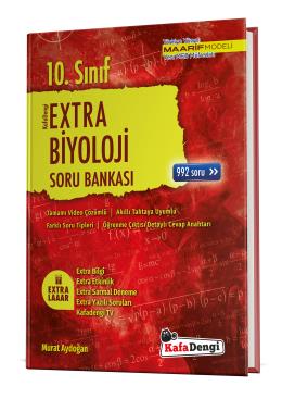 KAFADENGİ 10. SINIF EXTRA BİYOLOJİ SORU BANKASI (TÜMÜ VİDEO ÇÖZÜMLÜ)