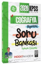 İNDEKS 2026 KPSS COĞRAFYA ALGORİTMA SORU BANKASI ÇÖZÜMLÜ