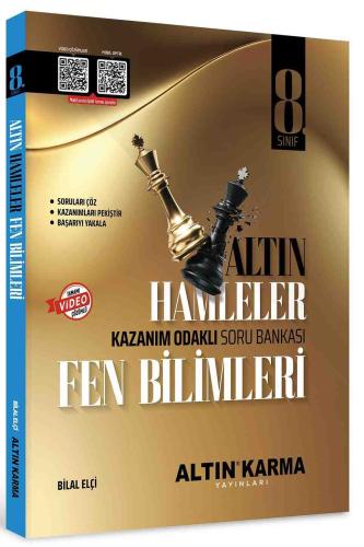 ALTIN KARMA 8. SINIF FEN BİLİMLERİ ALTIN HAMLELER KAZANIM ODAKLI SORU 
