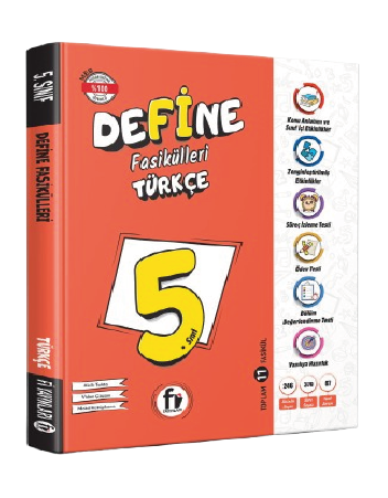 Fİ 5. SINIF DEFİNE TÜRKÇE FASİKÜL  (YENİ ÜRÜN)