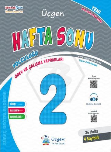 ÜÇGEN 2. SINIF HAFTA SONU - ÖDEV VE ÇALIŞMA YAPRAKLARI 36 HAFTA - YENİ
