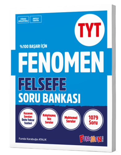 FENOMEN TYT FELSEFE SORU BANKASI
