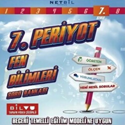 NETBİL 7. SINIF FEN BİLİMLERİ PERİYOT SORU BANKASI
