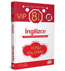 EDİTÖR 8. SINIF VIP İNGİLİZCE HIZLI KONU ANLATIMLI (YEN