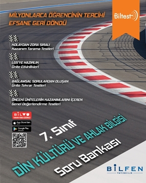 BİLFEN 7. SINIF BİLTEST DİN KÜLTÜRÜ SB
