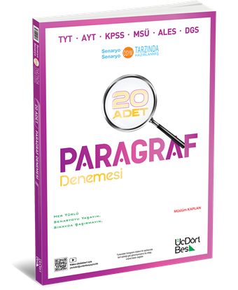 345 - 20 Lİ PARAGRAF DENEME - GÜNCEL BASKI