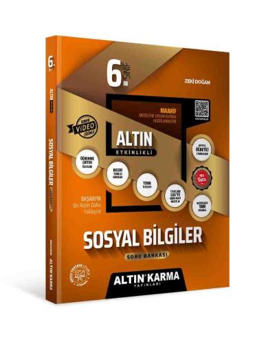 ALTIN KARMA 6. SINIF SOSYAL BİLGİLER ALTIN ETKİNLİKLİ KAZANIM SB (ZEKİ