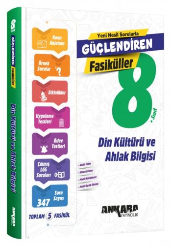 ANKARA 8. SINIF GÜÇLENDİREN DİN KÜLTÜRÜ FASİKÜLERİ