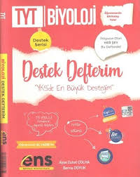 ENS TYT DESTEK DEFTERİM BİYOLOJİ - 2024-25
