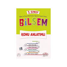 EDİTÖR 3. SINIF BİLSEM HAZIRLIK KONU KİTABI  YENİ TARZ