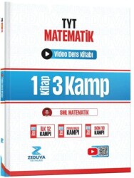 ZEDUVA YAYINLARI SML MATEMATİK TYT MATEMATİK 1 KİTAP 3 KAMP VİDEO DERS KİTABI
