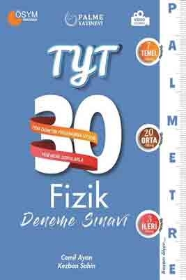 PALME YKS TYT FİZİK 30 DENEME PALMETRE VİDEO ÇÖZÜMLÜ *YENİ*