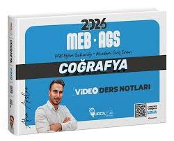 2026 MEB-AGS COĞRAFYA VİDEO DERS NOTLARI
