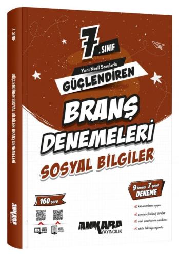 ANKARA 7. SINIF GÜÇLENDİREN SOSYAL BİLGİLER BRANŞ DENEMELERİ