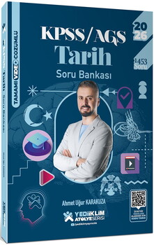 YEDİİKLİM 2026 KPSS/AGS TARİH SORU BANKASI