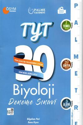 PALME YKS TYT BİYOLOJİ 30 DENEME PALMETRE VİDEO ÇÖZÜMLÜ *YENİ*