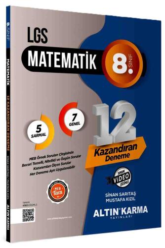 ALTIN KARMA LGS MATEMATİK 12.Lİ SARMAL DENEME  (SİNAN SARITAŞ)