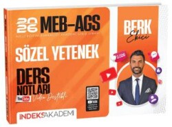 İNDEKS AKADEMİ 2026 MEB-AGS SÖZEL YETENEK VİDEO DERS NOTLARI
