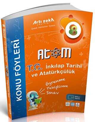 ARTI ZEKA 8. SINIF İNKILAP TARİHİ MAXİMAL MODÜLER SİSTEM (BÜYÜK BOY)