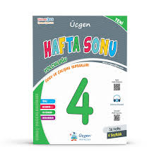 ÜÇGEN 4. SINIF YENİ SERİ HAFTA SONU - ÖDEV VE ÇALIŞMA YAPRAKLARI 36 HAFTA