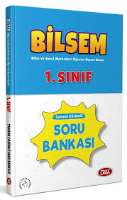 DATA BİLSEM 1. SINIF TAMAMI ÇÖZÜMLÜ SORU BANKASI YENİ TARZ