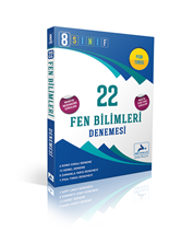 PARAF 8. SINIF FEN BİLİMLERİ 22'Lİ BRANŞ DENEME