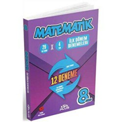 KVA 8. SINIF MATEMATİK İLK DÖNEM DENEMELERİ(12 DENEME)
