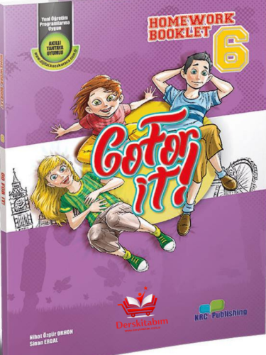 KOZA GO FOR IT HOMEWORK BOOKLET 6. SINIF (AKILLI TAHTA