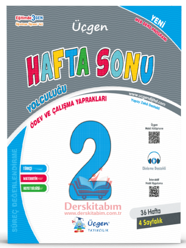 ÜÇGEN 2. SINIF HAFTA SONU - ÖDEV VE ÇALIŞMA YAPRAKLARI 36 HAFTA - YENİ
