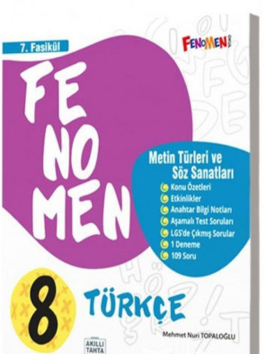 FENOMEN 8. SINIF TÜRKÇE 7. FASİKÜL