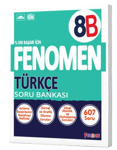 FENOMEN 8. SINIF TÜRKÇE SORU BANKASI (B)