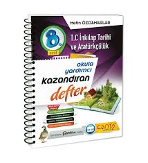 ÇANTA 8. SINIF DEFTER KAZANDIRAN TC.İNKILAP TARİHİ VE A