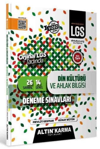 ALTIN KARMA LGS DİN KÜLTÜRÜ VE AHLAK BİLGİSİ 40.LI SARMAL DENEME  (MEVLÜT KESMAN
