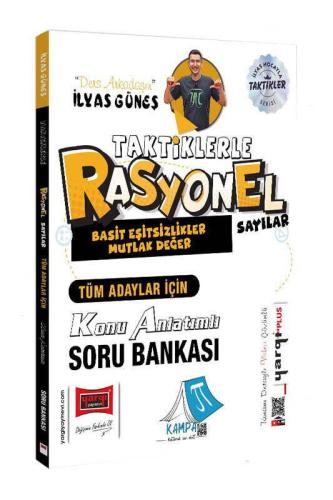 YARGI TÜM ADAYLAR İÇİN TAKTİKLERLE RASYONEL SAYILAR KONU ANLATIMLI SORU BANKASI