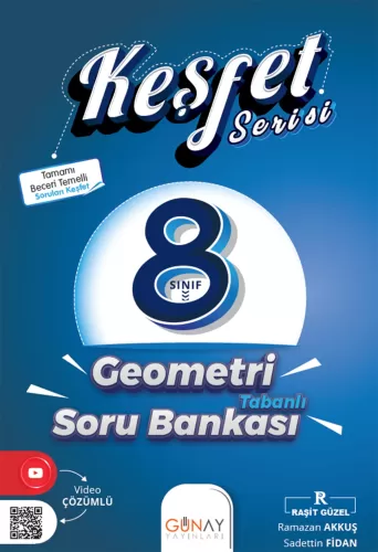 GÜNAY 8. SINIF KEŞFET GEOMETRİ TABANLI SORU BANKASI