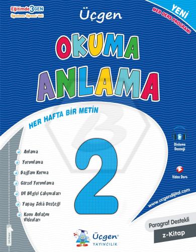 ÜÇGEN 2. SINIFTÜRKÇE - OKUMA ANLAMA - 36 HAFTA - YENİ