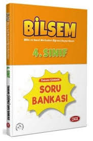DATA BİLSEM 4. SINIF TAMAMI ÇÖZÜMLÜ SORU BANKASI YENİ TARZ