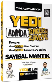 YEDİ İKLİM TÜM ADAMLAR İÇİN YEDİ ADIMDA SAYISAL MANTIK